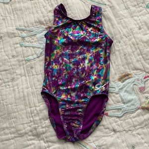 Gk gymnastics leotard.